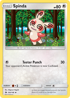 102/149 Spinda Uncommon