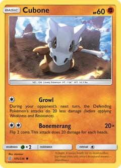 105/236 Cubone Common