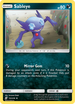 133/236 Sableye Uncommon