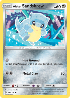 137/236 Alolan Sandshrew Common