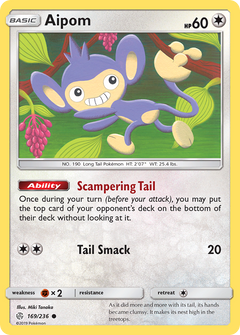 169/236 Aipom Common