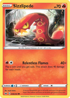 038/202 Sizzlipede (038) Common