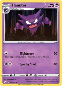 084/202 Haunter Uncommon
