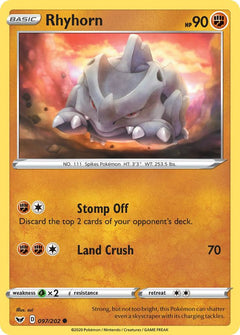 097/202 Rhyhorn (097) Common