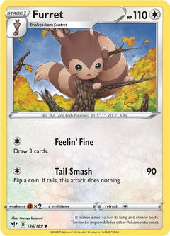 136/189 Furret Uncommon