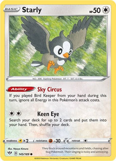 145/189 Starly Common