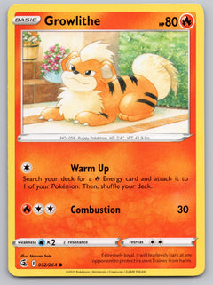 032/264 Growlithe Common