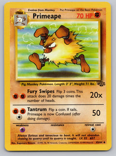 Primeape Unlimited Uncommon Jungle 43/64