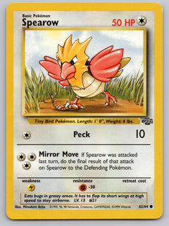 Spearow Unlimited Common Jungle 62/64