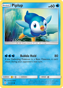 054/236 Piplup Common