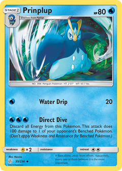 055/236 Prinplup Uncommon