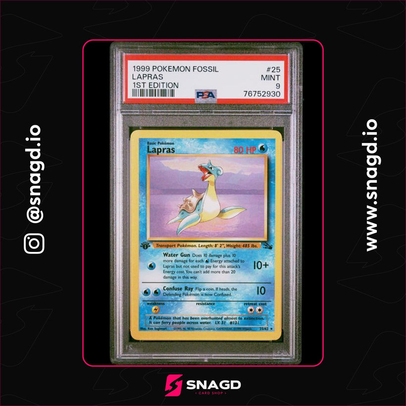 Lapras 1st Edition Rare 25/62