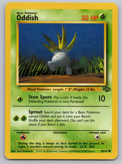 Oddish Unlimited Common Jungle 58/64