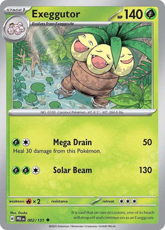 002/131 Exeggutor Uncommon