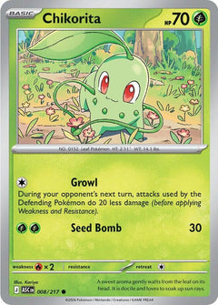 008/217 Chikorita Common
