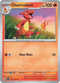 021/217 Charmeleon Uncommon