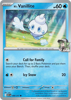 049/217 N's Vanillite Common