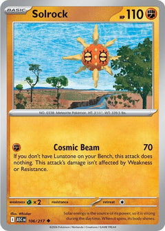 106/217 Solrock Uncommon