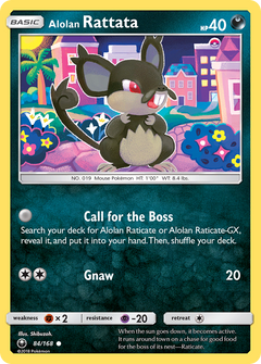 084/168 Alolan Rattata Common