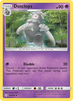 084/236 Dusclops Uncommon