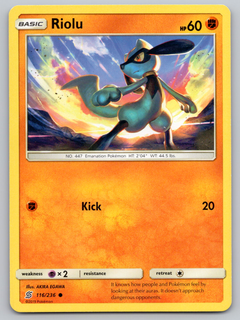 116/236 Riolu (116) Common