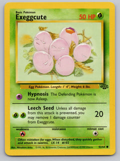 Exeggcute Unlimited Common Jungle 52/64