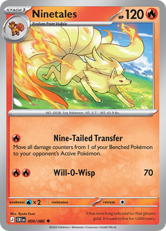 009/086 Ninetales Uncommon