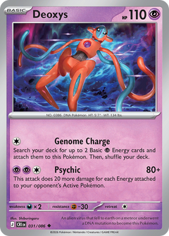 031/086 Deoxys Uncommon