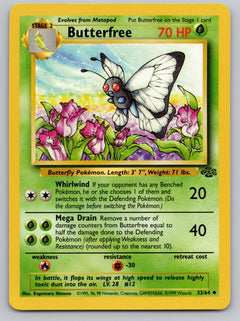 Butterfree Unlimited Uncommon Jungle 33/64