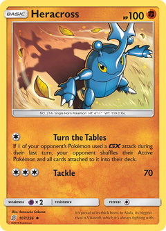 107/236 Heracross Uncommon
