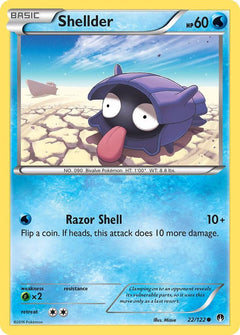 022/122 Shellder (22) Reverse Holo Common