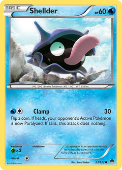 023/122 Shellder (23) Reverse Holo Common