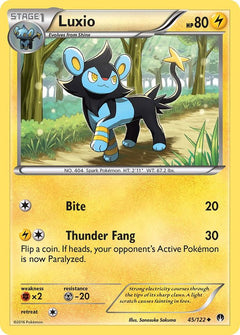045/122 Luxio Reverse Holo Uncommon