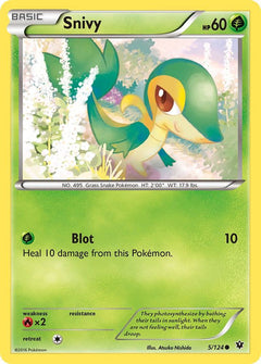005/124 Snivy Reverse Holo Common