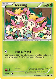 008/124 Deerling Reverse Holo Common