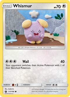 117/168 Whismur (117) Common