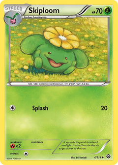 004/114 Skiploom Reverse Holo Uncommon