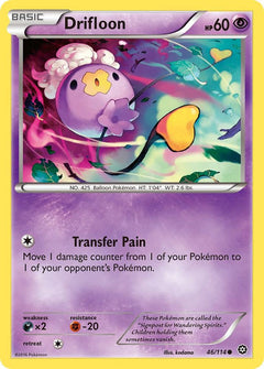 046/114 Drifloon Reverse Holo Common