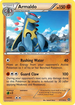 057/114 Armaldo Reverse Holo Rare