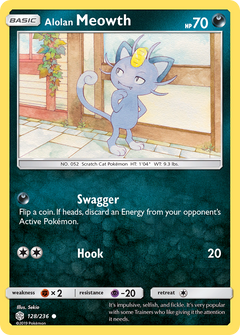 128/236 Alolan Meowth Common