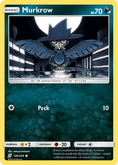 129/236 Murkrow (129) Common