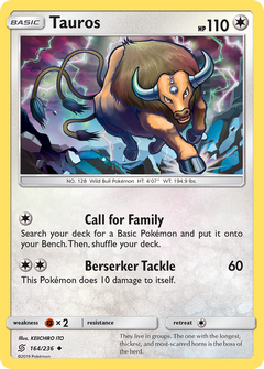 164/236 Tauros Uncommon