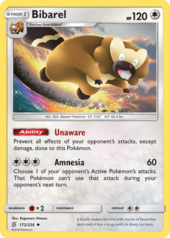 172/236 Bibarel Uncommon