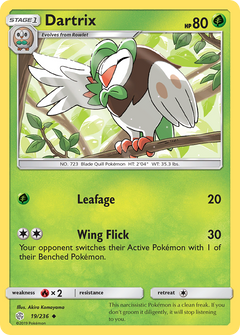 019/236 Dartrix Uncommon