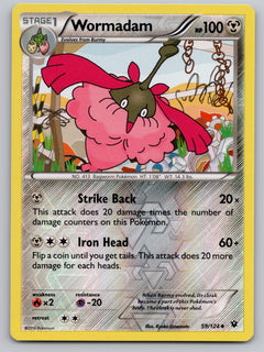 059/124 Wormadam (59) Reverse Holo Uncommon