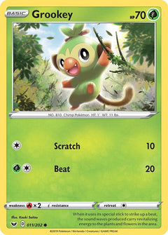 011/202 Grookey (011) Common