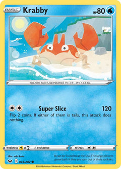 043/202 Krabby (043) Common