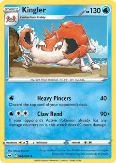 044/202 Kingler Uncommon