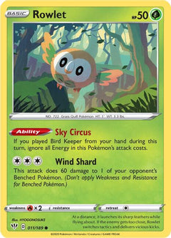 011/189 Rowlet Common