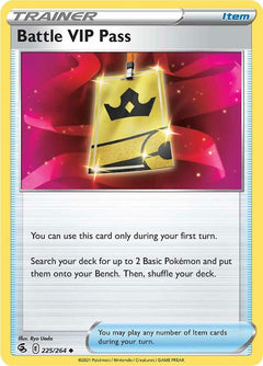 225/264 Battle VIP Pass Uncommon